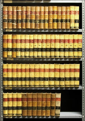 Item #64195 Texas Civil Appeals Reports. Vols. 1-63 (1892-1911). Texas. Court of Civil Appeals