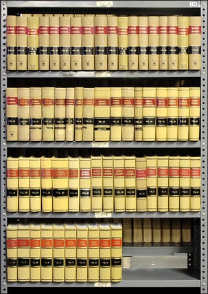 Item #64197 Hawaii Reports. Vols. 14-75 (1902-1994). 62 books. Hawaii Supreme Court