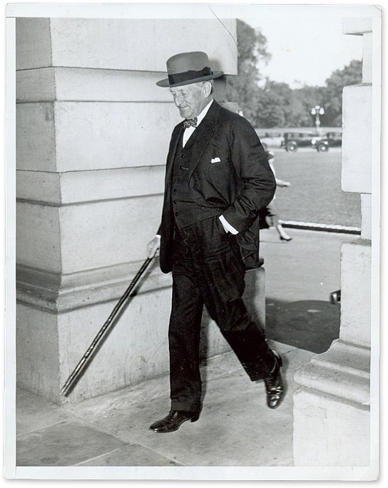 Item #64280 7" x 9" Black-and-White Press Portrait Photograph of McReynolds. James Clark McReynolds.