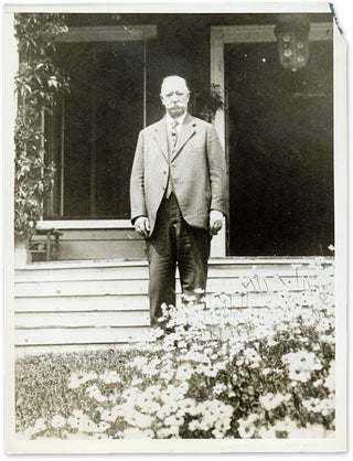 Item #64281 7" x 9" Black-and-White Press Portrait Photograph of Taft. William Howard Taft