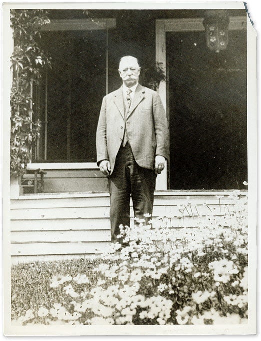 Item #64281 7" x 9" Black-and-White Press Portrait Photograph of Taft. William Howard Taft.