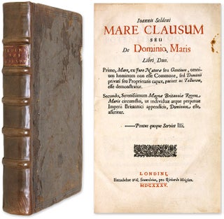 Item #64494 Mare Clausum [1st ed] Bound With De Successionibus & 3 Other Works. John Selden,...