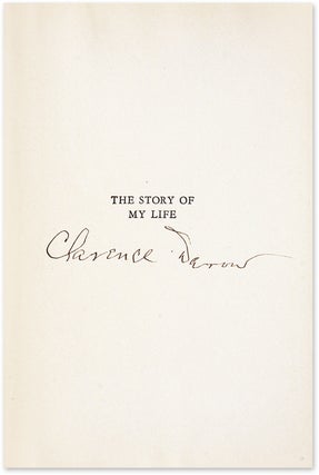 The Story of My Life, In Dust Jacket, Signed by Darrow with his label