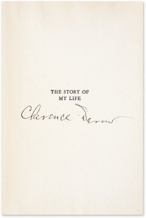 The Story of My Life, In Dust Jacket, Signed by Darrow with His Label.