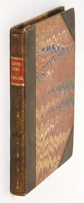 Item #64807 The History of Gavel-Kind, with the Etymology Thereof; Containing. Silas Taylor.