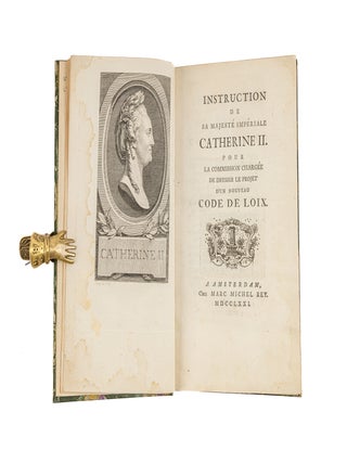 Item #64860 Instruction de Sa Majeste Imperiale Catherine II Pour la Commission. Empress of...