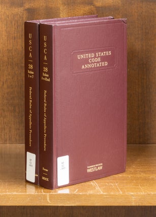 Item #64996 United States Code Annotated Title 28 Rules Supreme Court of the U.S. Thomson Reuters