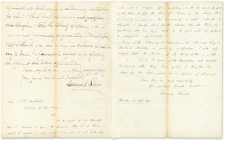 1827 Autograph Letter Signed,To Edward Everett, With Everett's...