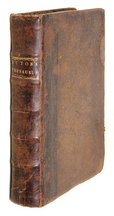 Item #65923 Thesaurus Rerum Ecclesiasticarum, Being an Account of the Valuations. John Ecton