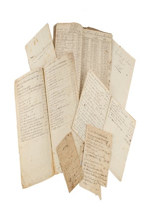 Item #65979 Documents Relating to the Town of New Ipswich, NH, 1783-1813. Manuscript Archive, New...