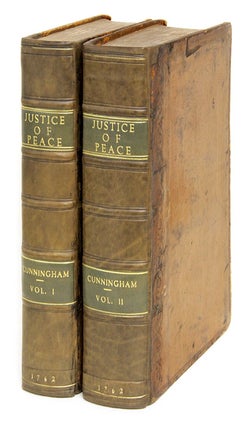 Item #66138 The Practice of a Justice of Peace, Containing the Statutes Which. Timothy Cunningham