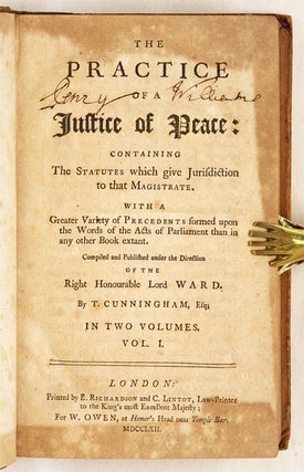 The Practice of a Justice of Peace, Containing the Statutes Which...