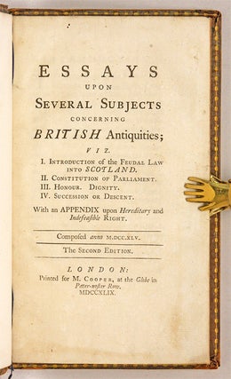 Essays Upon Several Subjects Concerning British Antiquities; Viz. I...