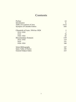Russia and the Great War 1914 to 1924: A Brief Calendar of State...