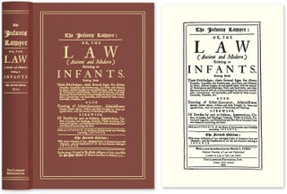Item #66775 The Infants Lawyer: Or the Law (Ancient and Modern) Relating to. Samuel Carter,...