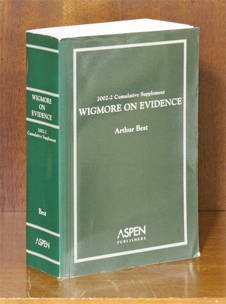 Item #67115 Wigmore on Evidence. 2002-2 Cumulative Supplement ONLY. 1 softbound bk. Arthur Best,...