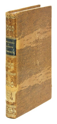 Item #67165 Diccionario Juridico-Commercial, Porto, 1856. Jose Ferreira Borges