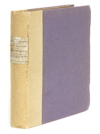 Item #67183 The Form of Process in the Court of Session, And Court of Teinds. John Russell