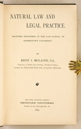 Natural Law and Legal Practice.