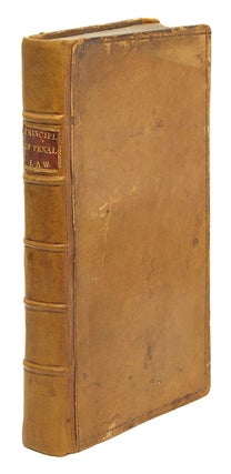 Item #67341 Principles of Penal Law, Dublin, 1772. William Eden, Baron Auckland