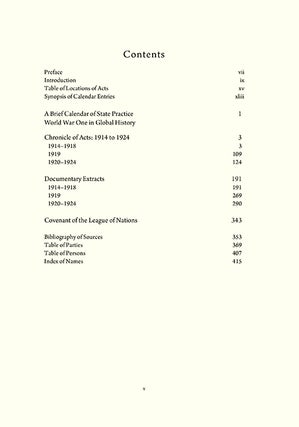 World War One in Global History 1914 to 1924