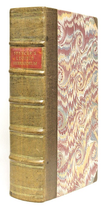 Item #67535 De Legibus Hebraeorum Ritualibus Et Earum Rationibus, Libri Tres. John Spencer.