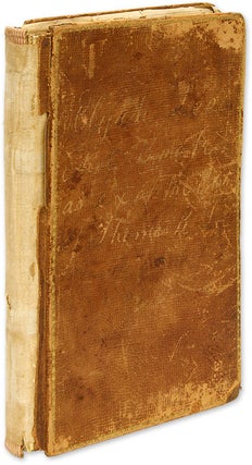 Item #67961 Account Book as Executor of the Estate of Thomas Rathbone Lee. Manuscript, Elijah Lee