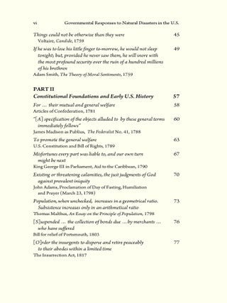 Governmental Responses to Natural Disasters in the U.S.: A Documentary