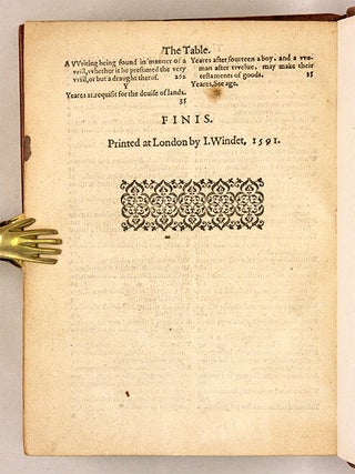 A Briefe Treatise of Testaments and Last Willes, Very Profitable...