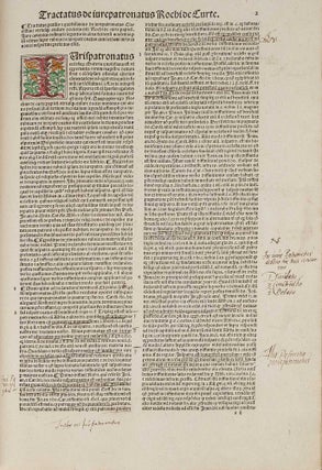 Tractatus Perutilis Et Quotidianus De Jure Patronatus...