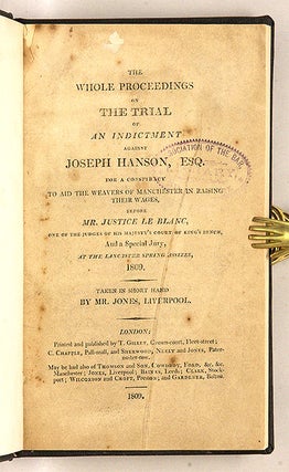 The Whole Proceedings on the Trial of an Indictment against Joseph...