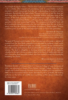 The Creation of the Common Law: The Medieval Year Books Deciphered