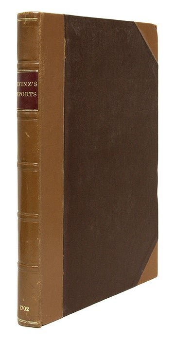 Item #68743 A Collection of Select and Modern Entries of Declarations. Sir Creswell Levinz.