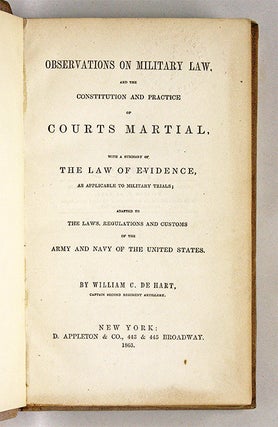 Observations on Military Law, and the Constitution and Practice of...