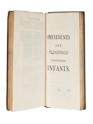 The Infants Lawyer, Or, The Law (Both Ancient and Modern) Relating...
