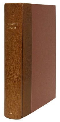 Item #68888 Les Reports des Divers Special Cases, 2 vols. London, 1714, Complete. Thomas Siderfin