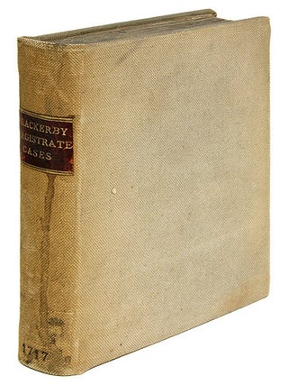 Item #68892 Cases in Law, Wherein Justices of Peace Have a Jurisdiction, As. Samuel Blackerby