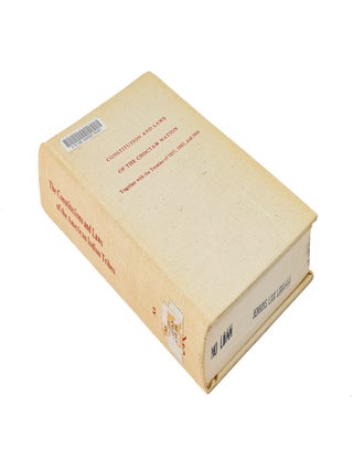 Constitution and Laws of the Chocktaw Nation, Together with the...