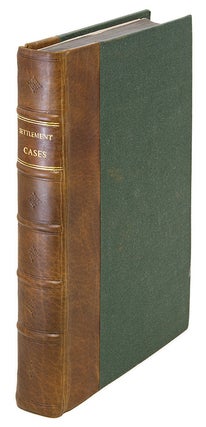 Item #68979 Cases and Resolutions of Cases, Adjudg'd in the Court of King's Bench. Poor Laws:...