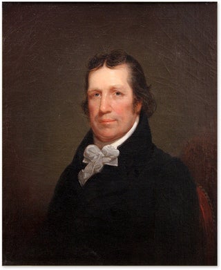 Portrait of William Tilghman (1756-1827). Oil on Canvas, framed. John Neagle, W. Tilghman, After Rembrandt Peale.