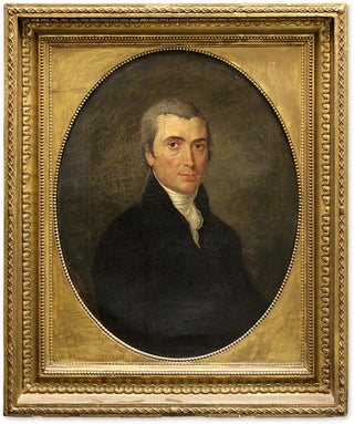 Portrait of John Meredith Read, Oil on Canvas, framed
