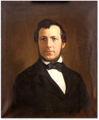 Item #69064 Portrait of William Worthington Haly, Oil on Canvas,framed. Ida Waugh, William...
