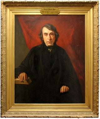 Portrait of Roger Brooke Taney, Oil on Canvas, framed