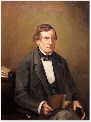 Item #69069 Portrait of William L. Hirst, Oil on Canvas, framed. 19th Century American School