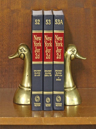 Item #69075 New York Jurisprudence 2d. Employment Relations. 3 Vols. 52 to 53A. Thomson Reuters