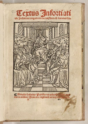 Textus Infortiati, Domini Justiniani Imperatoris Sacratissimi...
