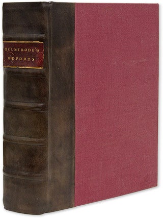 Item #69189 The Reports of Edward Bulstrode, 3 parts, complete. Edward Bulstrode