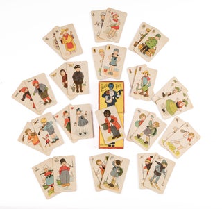 Item #69288 Zwarte Piet, Furth, c. 1925, 31 Color Cards. Playing Cards, Children's Games