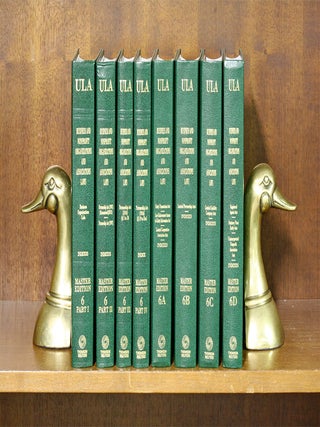 Item #69369 Business and Nonprofit Organizations (Vols. 6 Pt 1 to 6D, in 8 books). National...