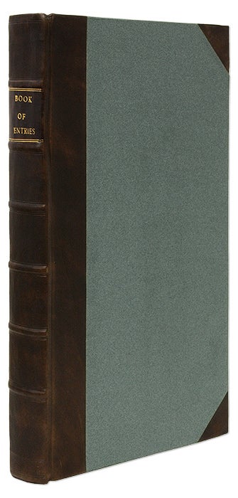 Item #69459 Formulae Bene Placitandi, A Book of Entries, Containing Variety. William Brown, William Browne.